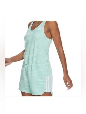 ADIDAS Sport 2 Street Terry Romper Shorts Mint Green Size
Small